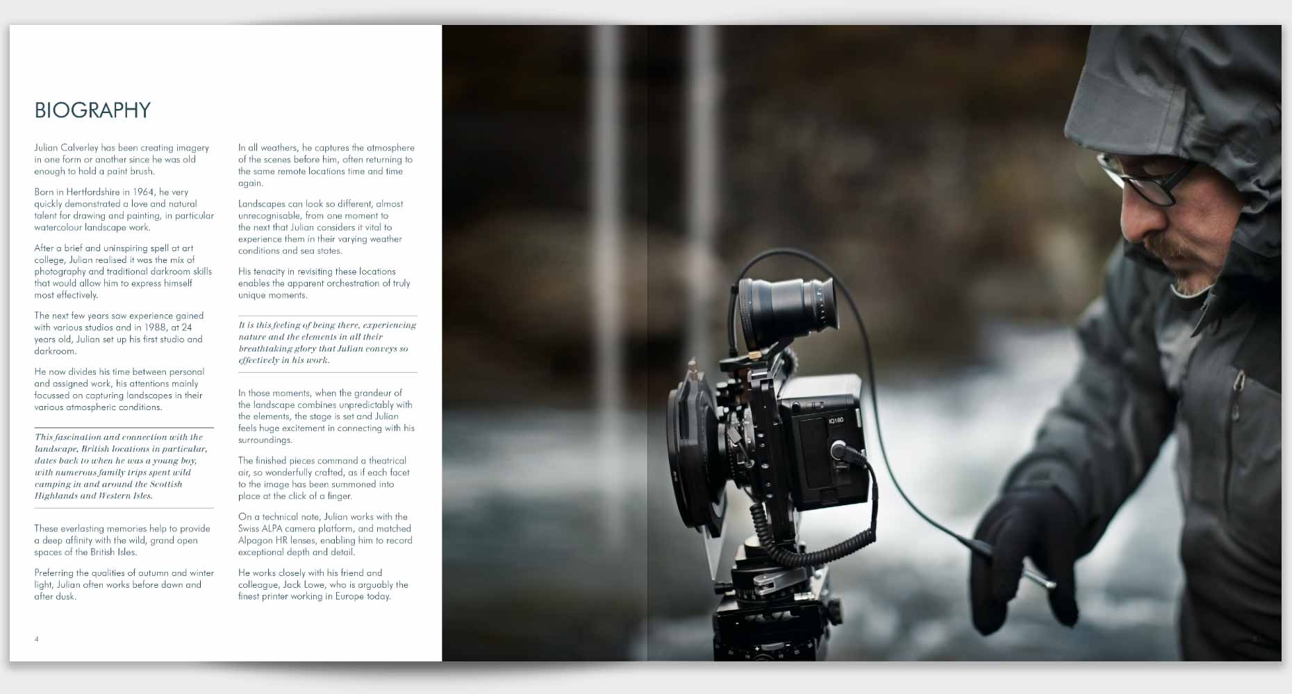 Graphic Design, Brochure Design & Logo Design - Julian Calverley, , Hertfordshire