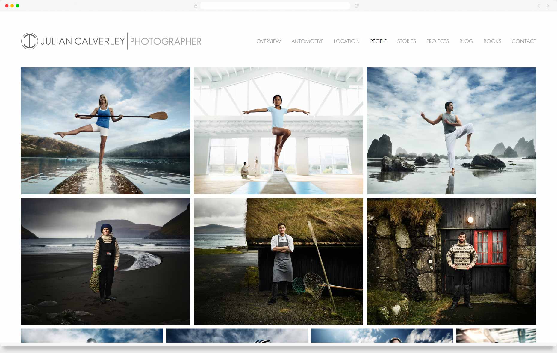 Website Design & Development - Julian Calverley, Hertfordshire