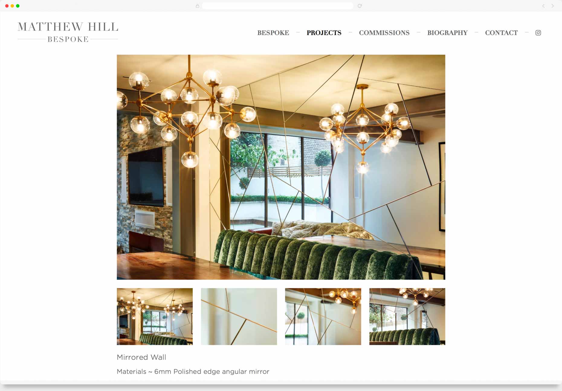 Website Design & Development - Matthew Hill Bespoke, Hertfordshire